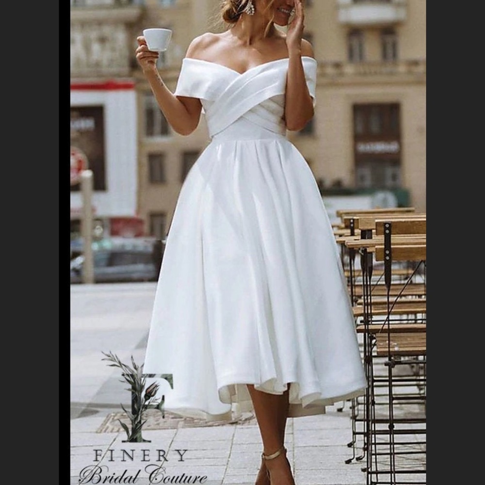Tea Length Wedding Dress